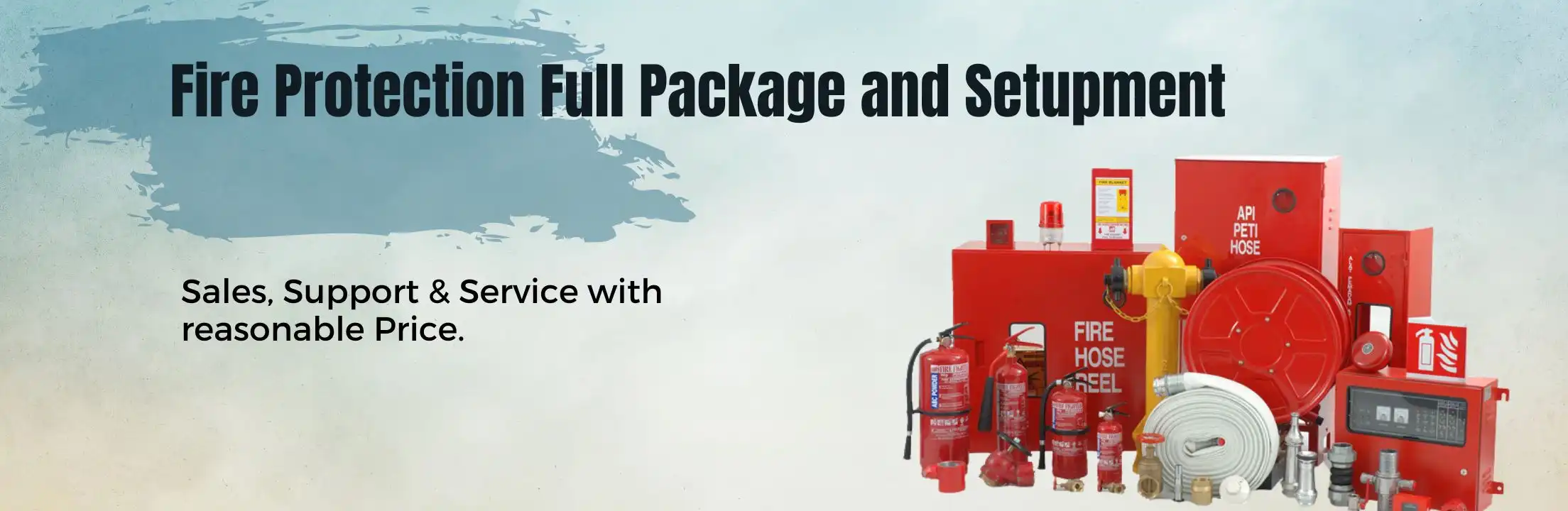 Fire protection full package and setupment